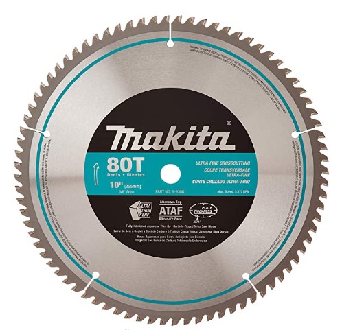 Makita A-93681 Micro Polished Blade (Best for Hardwood)