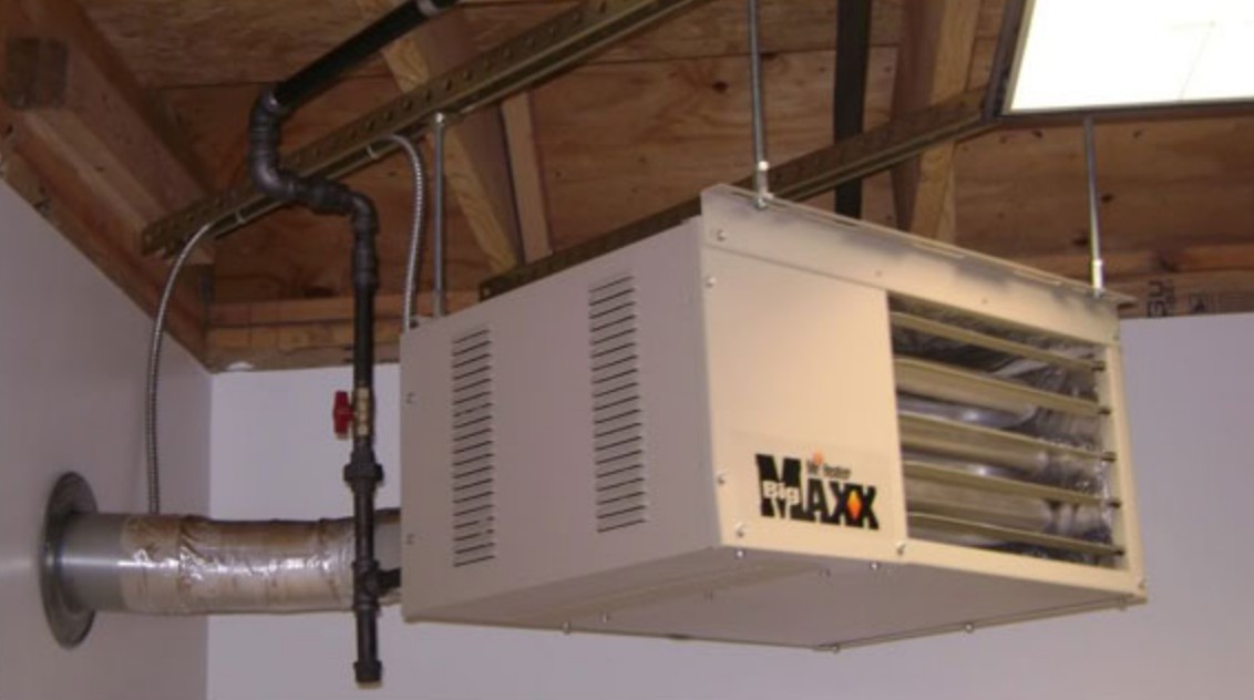 Natural Gas Garage Heater To Propane, Gas Garage Heater Installation
