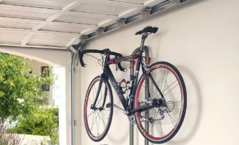 storing a bike in the garage