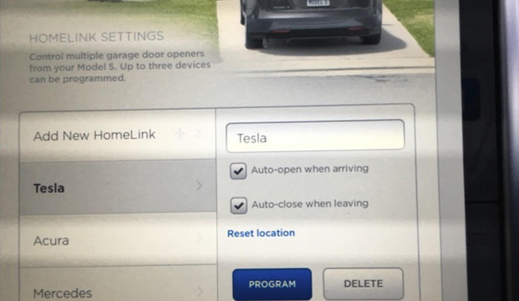 How Do You Use Tesla Homelink Nels, Tesla Model 3 Homelink Garage Door Opener