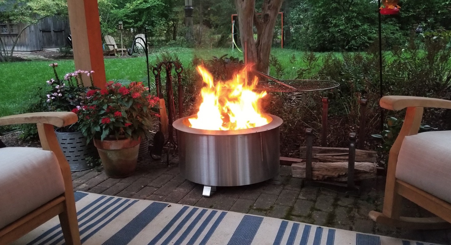 Can You Use a Solo Stove Under a Covered Patio