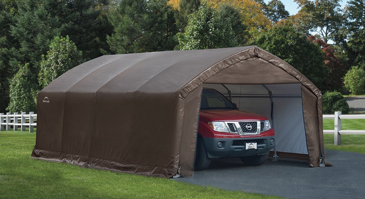 how to reinforce a portable garage