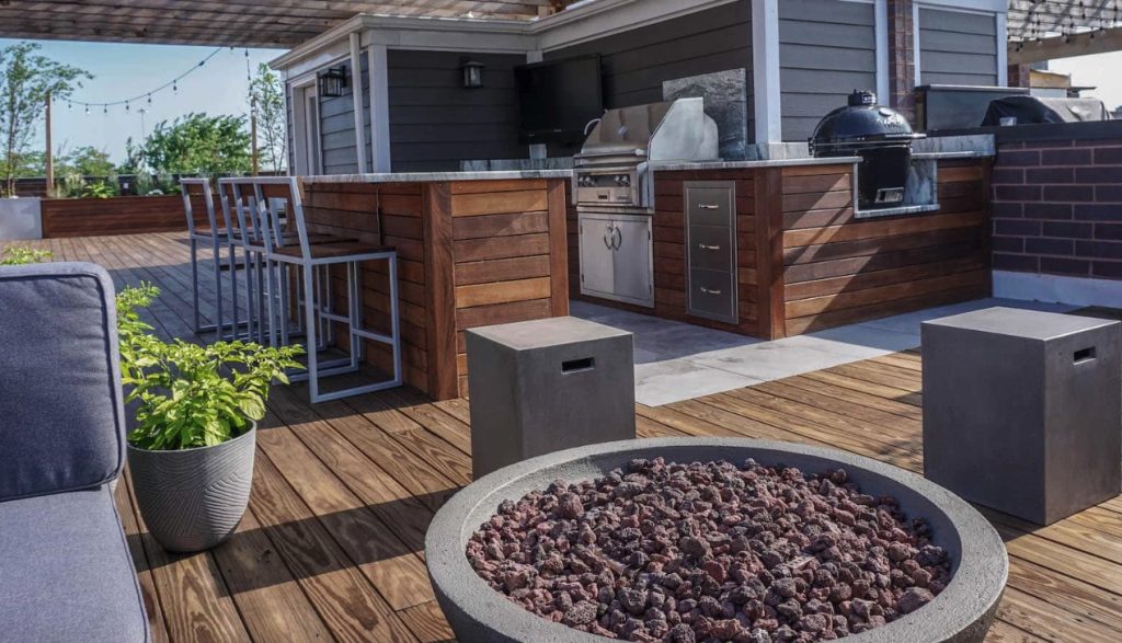 How to Keep Water From Pooling in the Fire Pit Nels Garage